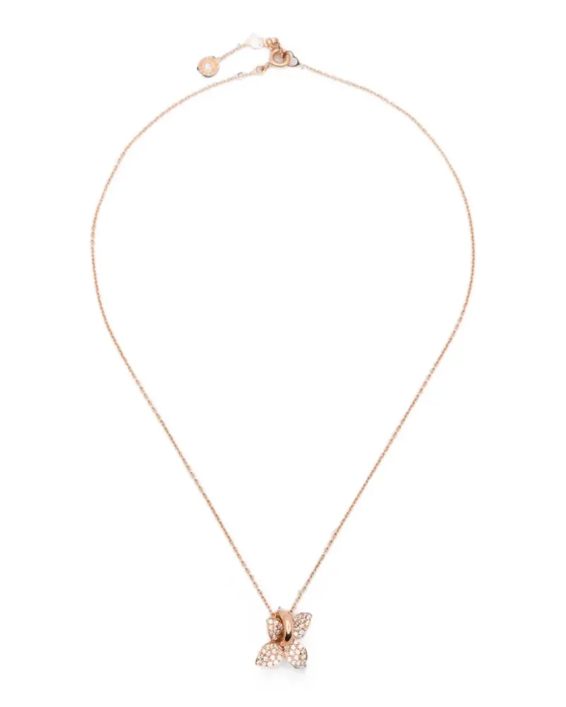 Pasquale Bruni Petit Garden Halskette mit Diamanten - Rosa Rosa