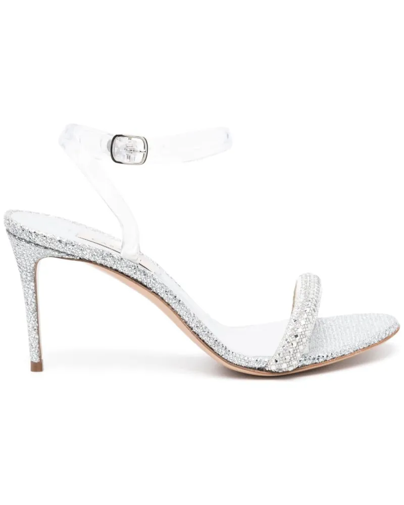 Casadei Blade Stratosphere Sandalen 90mm - Silber Silber