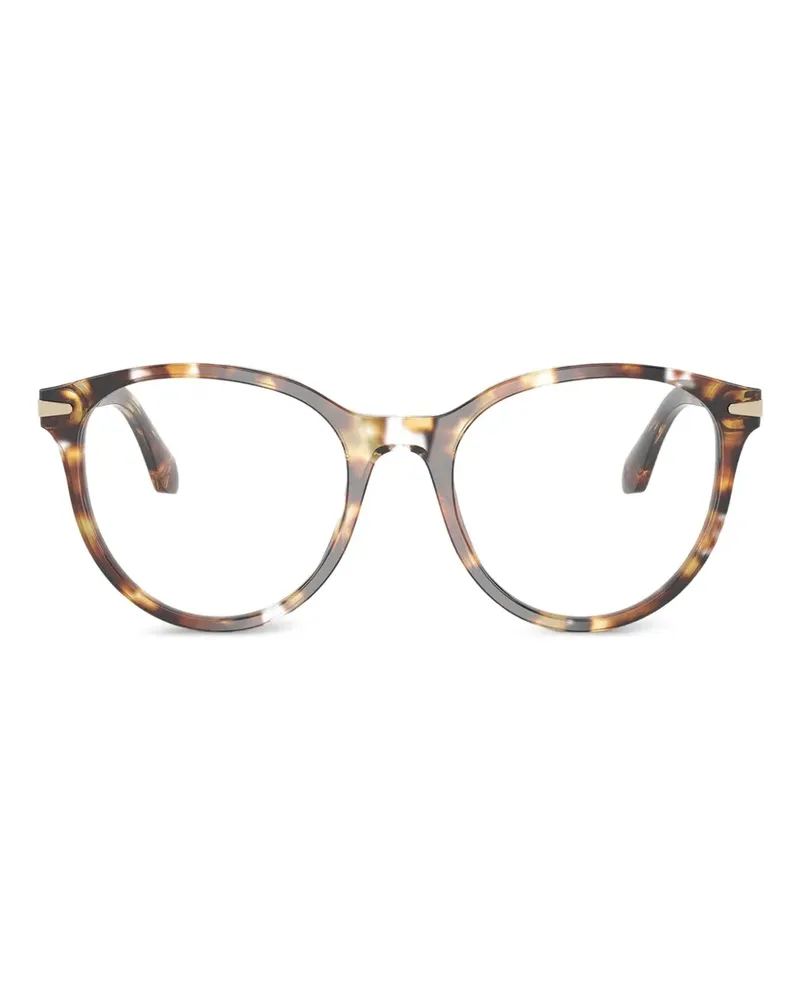 Giorgio Armani Brille in Schildpattoptik - Braun Braun