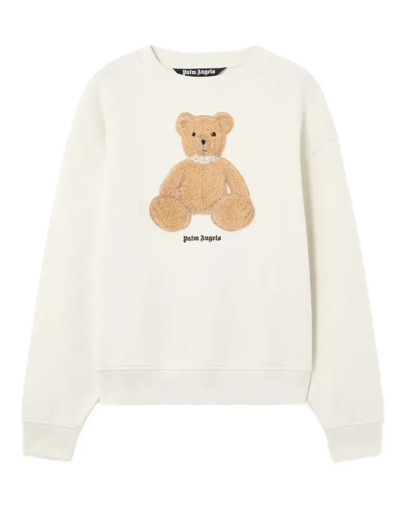 Palm Angels Sweatshirt mit Bärenmotiv - Nude Nude