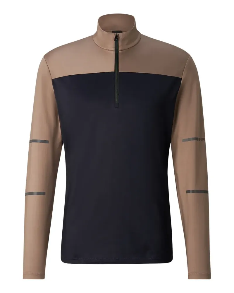 Bogner Fire & Ice Phil Sportoberteil in Colour-Block-Optik - Nude Nude