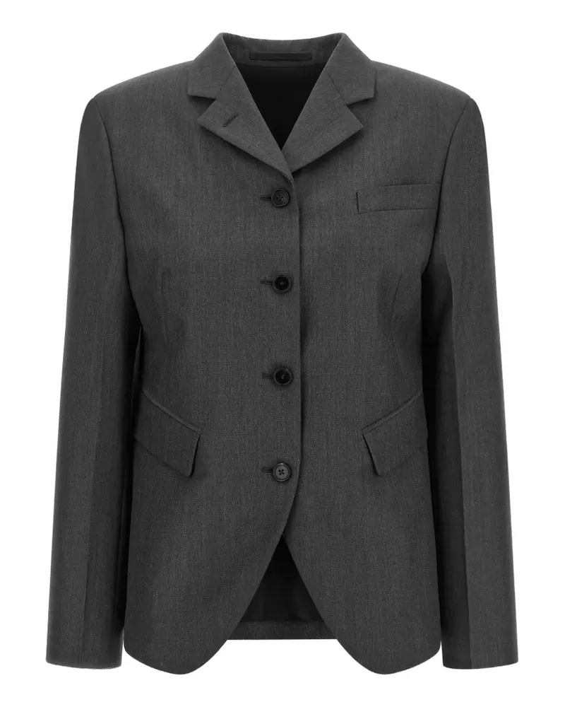Jil Sander Einreihiges Sakko - Grau Grau