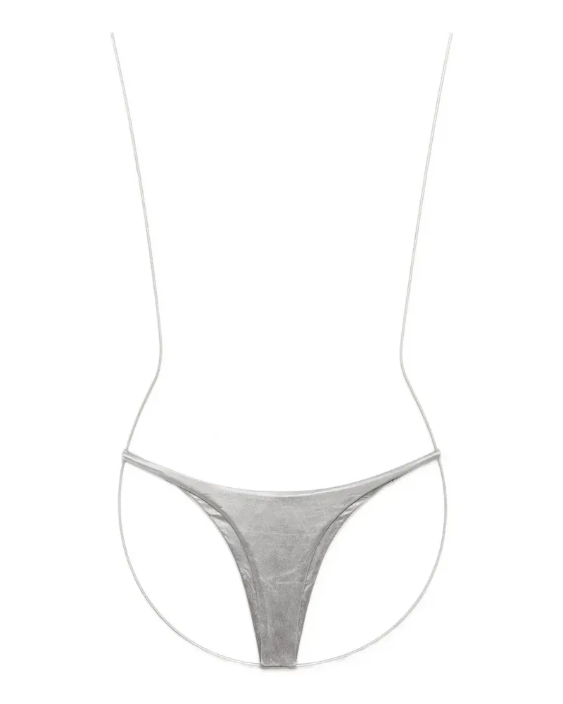Isa Boulder Forward bikini bottom - Silber Silber