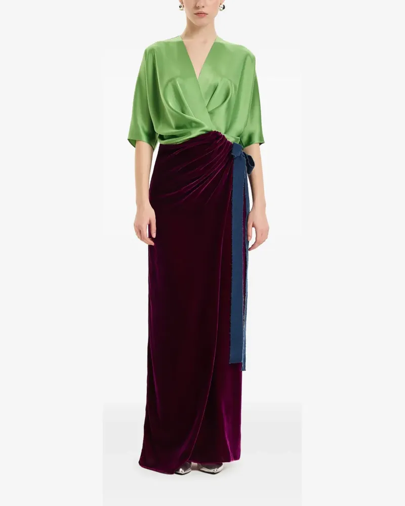 V:PM ATELIER Carrie Kleid - Grün Grün