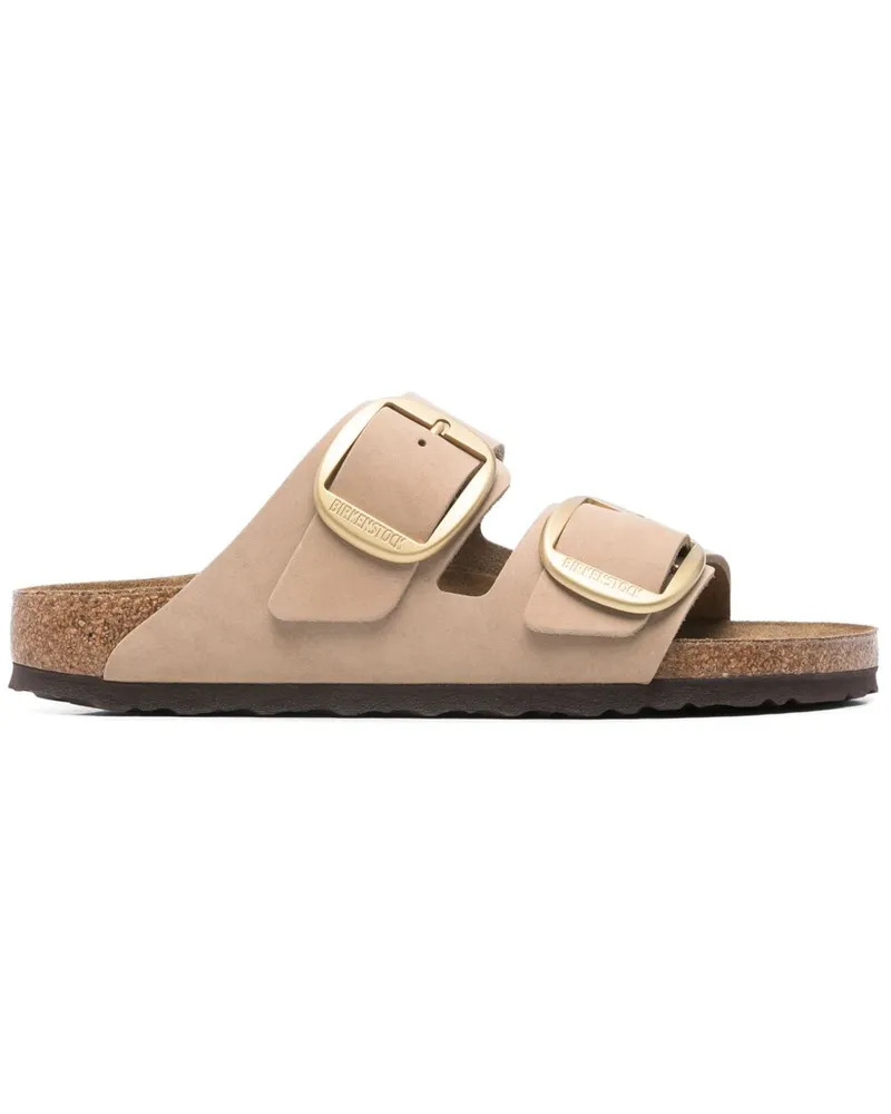 Birkenstock Arizona Big Buckle Pantoletten - Nude Nude