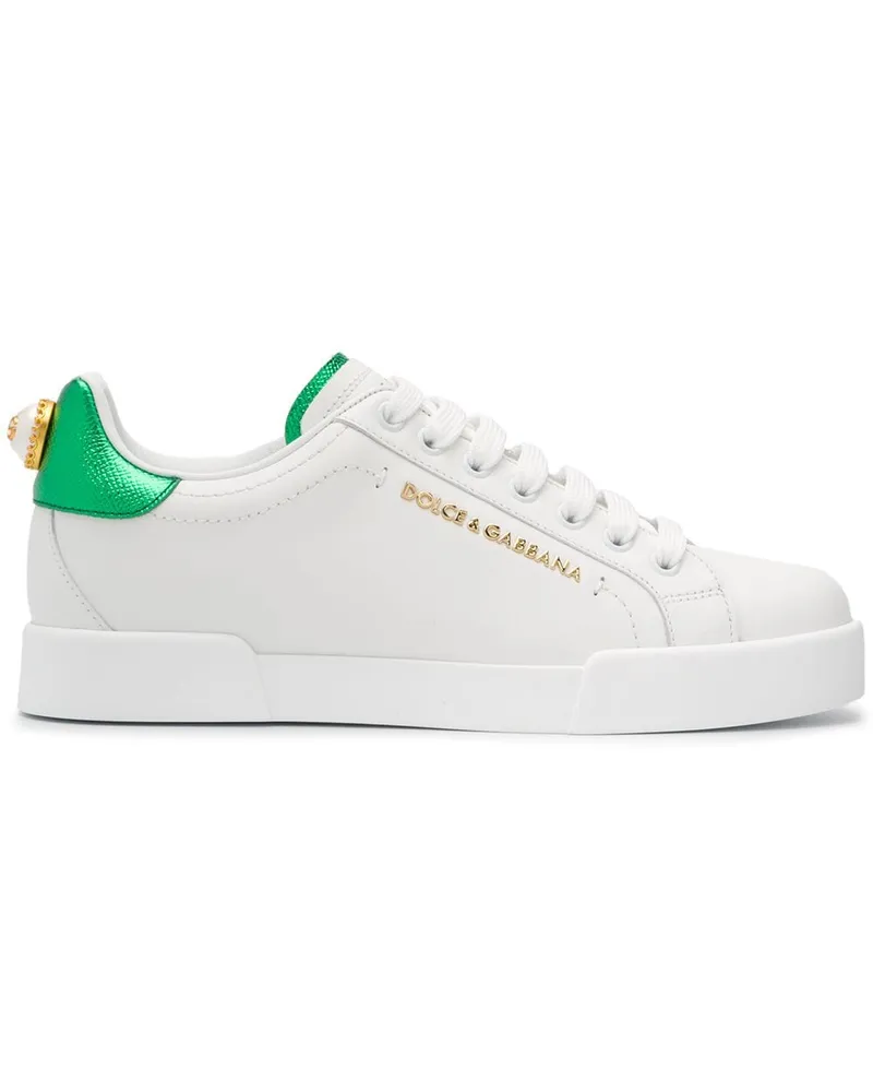Dolce & Gabbana Portofino' Sneakers - Weiß Weiß