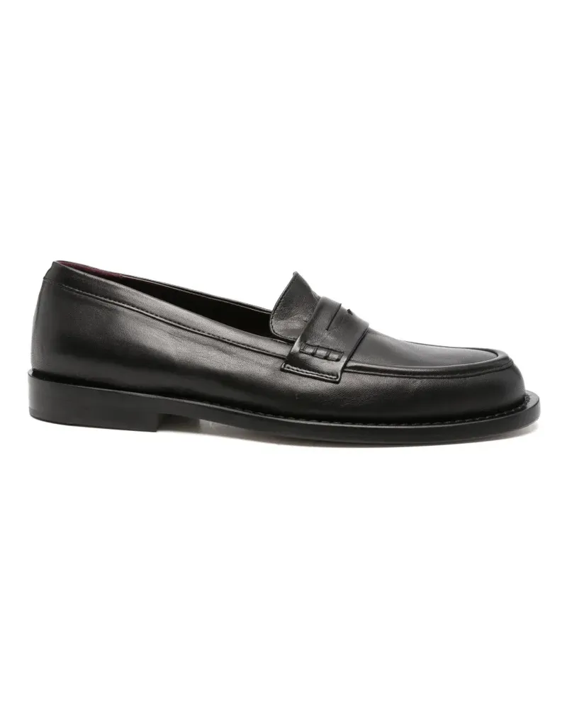 POMME D'OR Klassische Penny-Loafer - Schwarz Schwarz