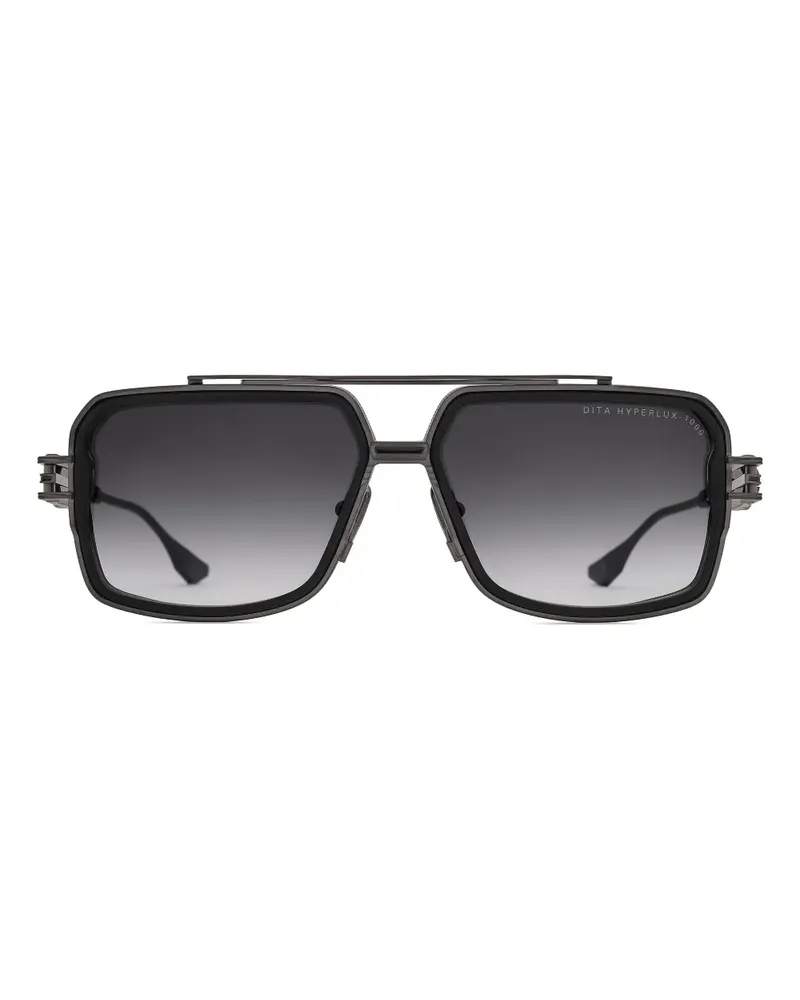 DITA Klassische Sonnenbrille - Schwarz Schwarz