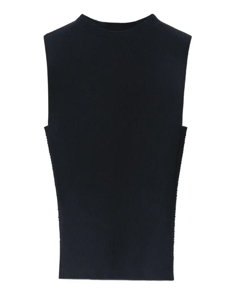 Alexander Wang ribbed-knit tank top - Schwarz Schwarz