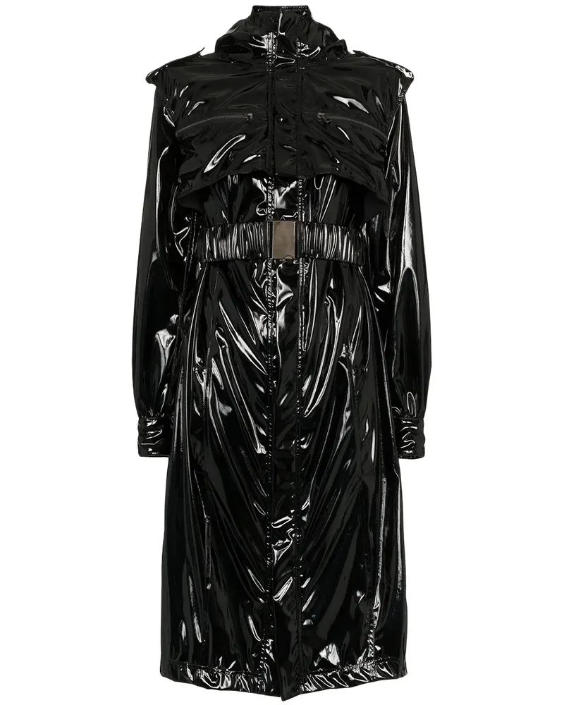 Faith Connexion Trenchcoat mit Gürtel - Schwarz Schwarz