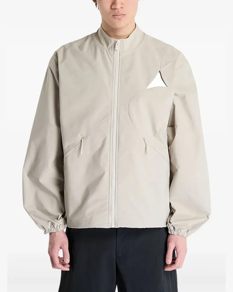 Heliot Emil Surtsey Windbreaker - Nude Nude