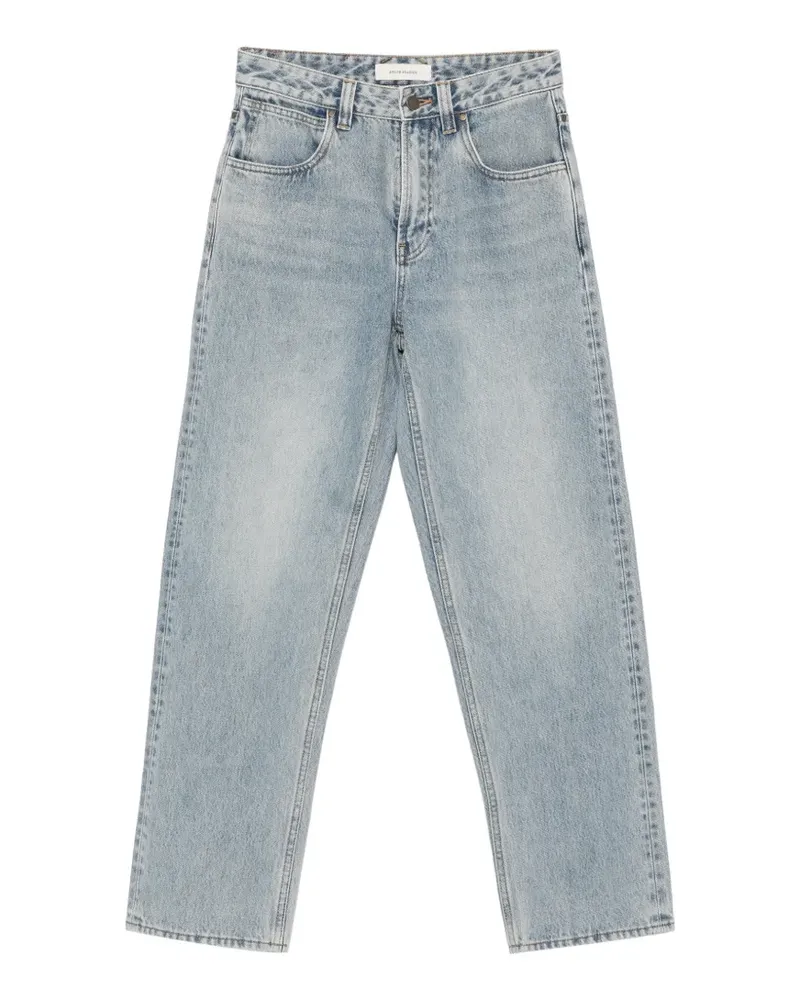 Entire Studios Seth washed straight-leg jeans - Blau Blau