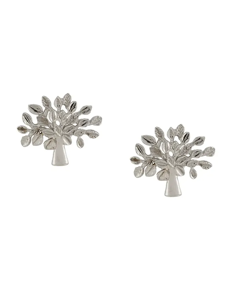 Mulberry Tree' Ohrringe - Silber Silber