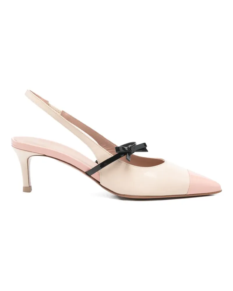 FESTA Milano Berice leather pumps - Rosa Rosa