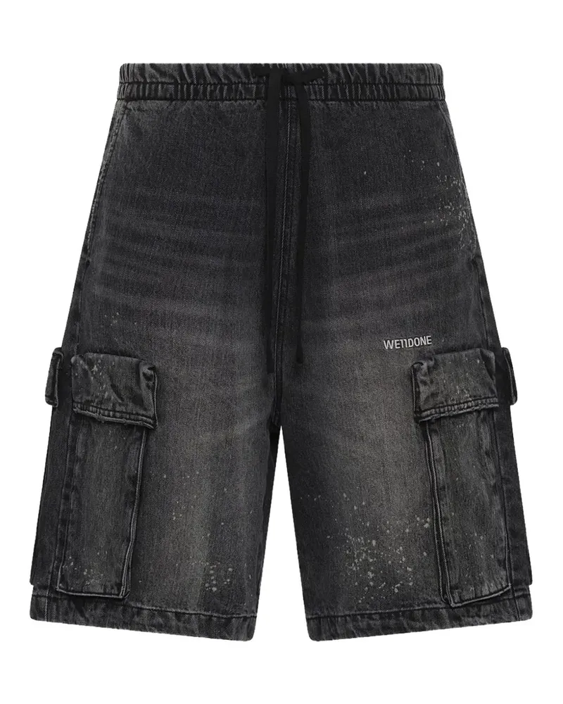 WE 11 DONE pocket-detail shorts - Grau Grau