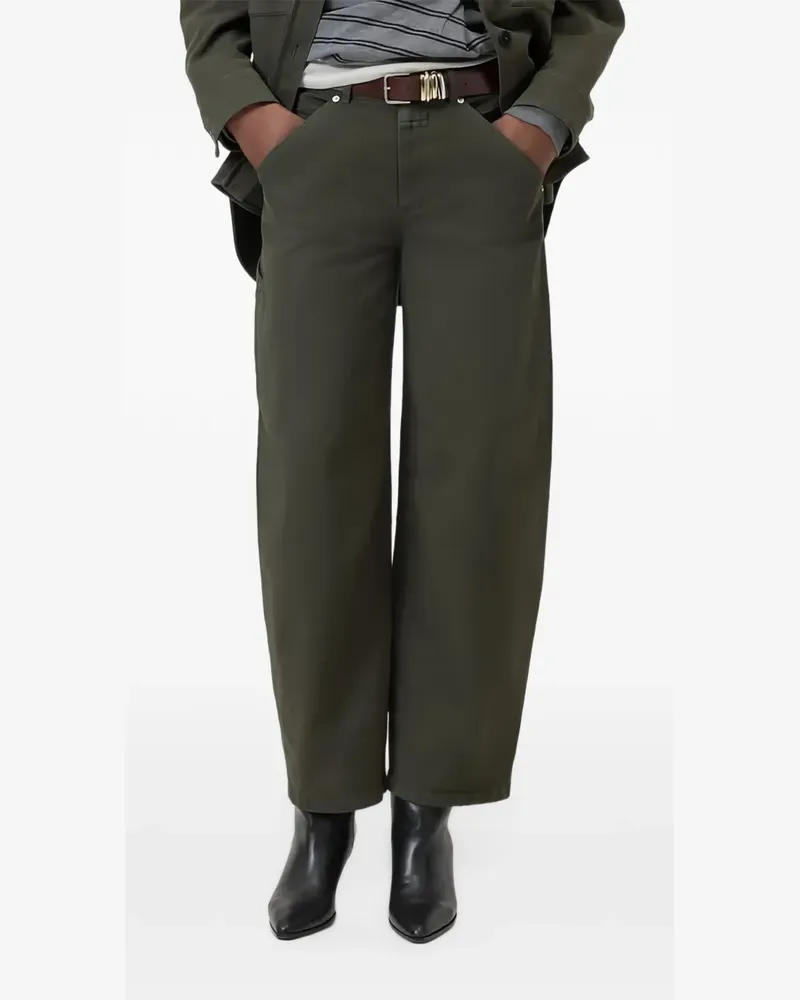 Closed Bouna Tapered-Jeans mit mittelhohem Bund - Grün Grün