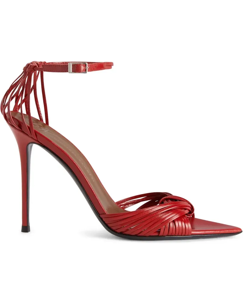 Giuseppe Zanotti Intriigo Knot Sandalen 105mm - Rot Rot