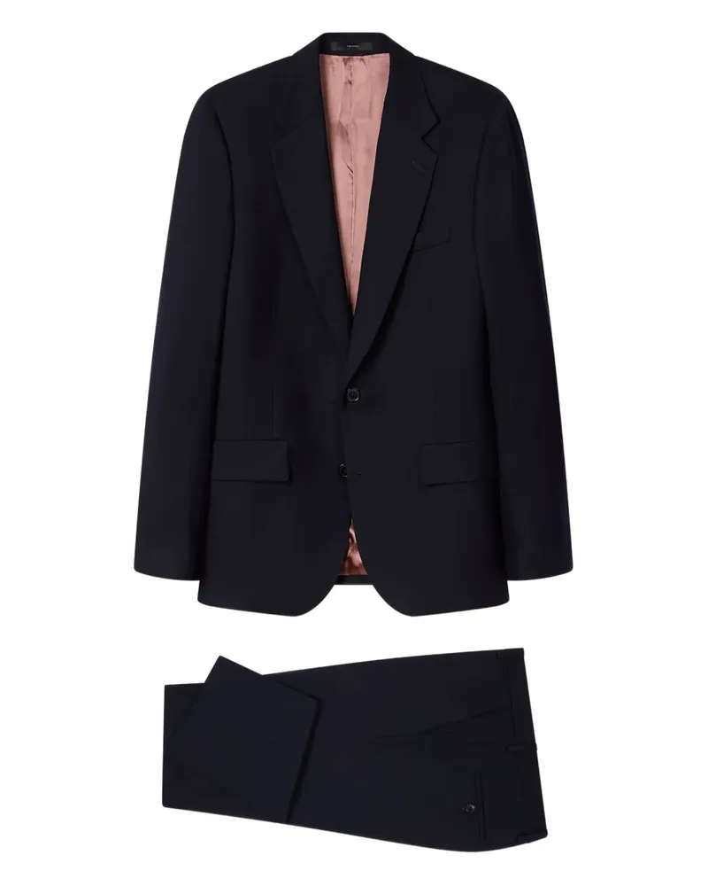 Paul Smith Einreihiger Anzug - Blau Blau