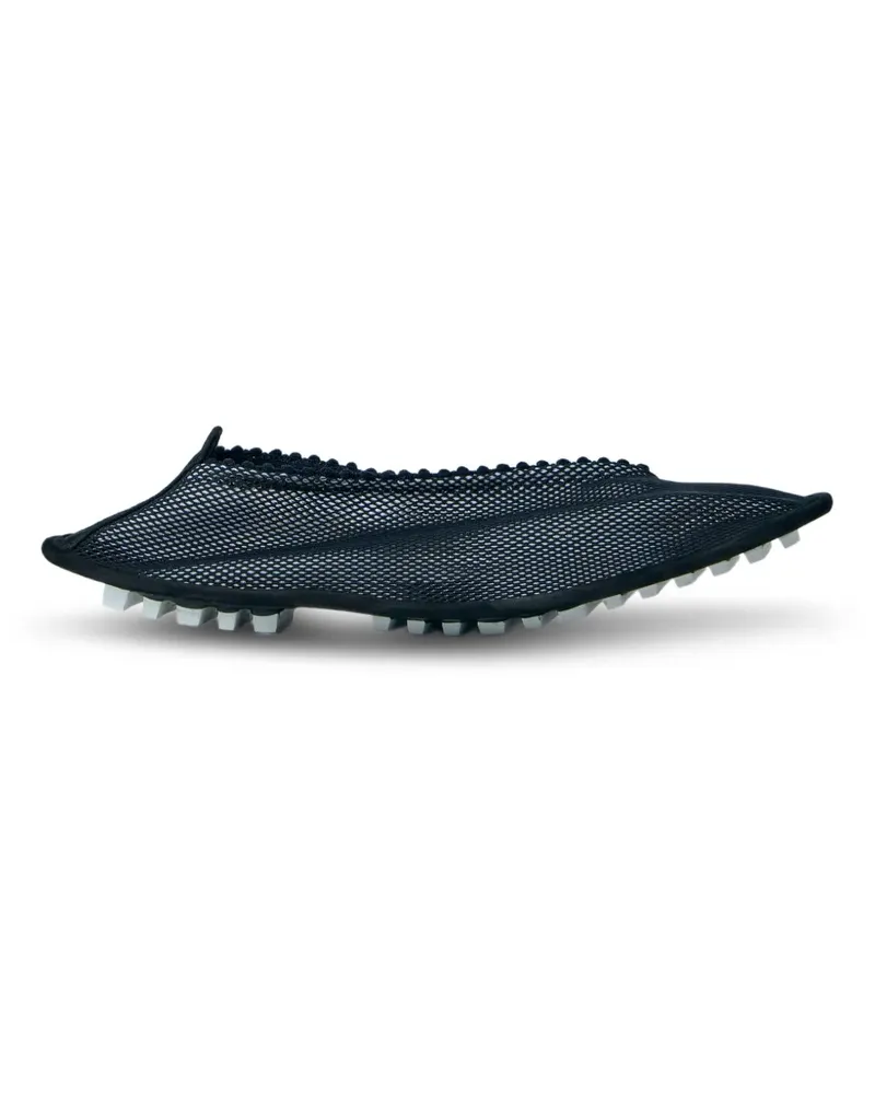 KIKO KOSTADINOV Ramberg mesh textured-sole ballet flats - Schwarz Schwarz