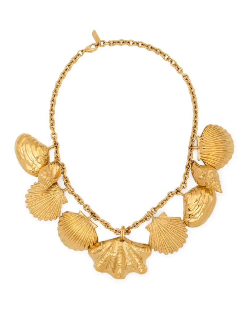 Chloé Goldhalskette in Muschelform Gold