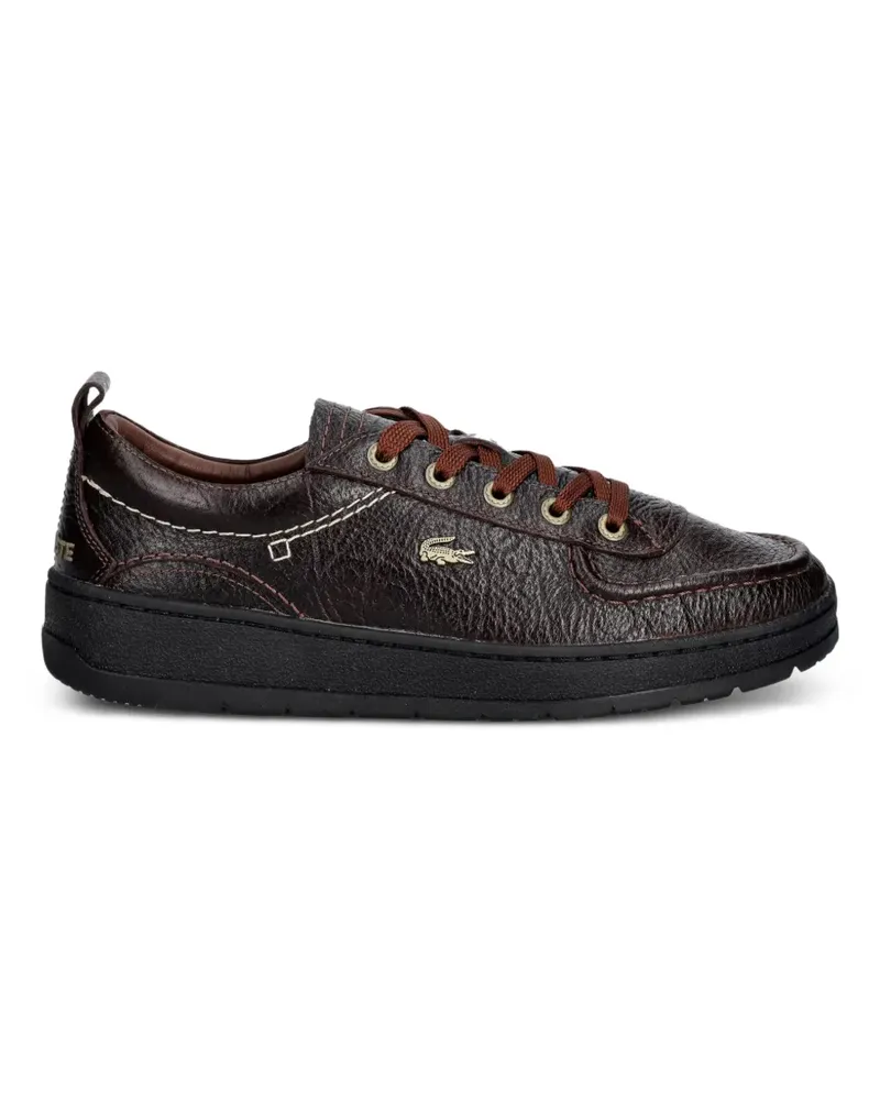 Lacoste Umpire leather sneakers - Braun Braun