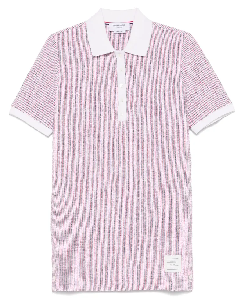 Thom Browne Minikleid aus Tweed - Weiß Weiß
