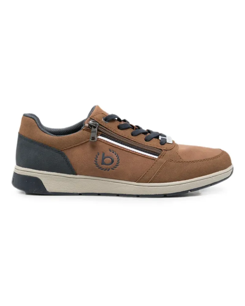 Bugatti Sneakers mit Logo-Prägung - Braun Braun