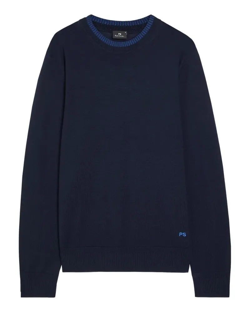Paul Smith merino wool sweater - Blau Blau