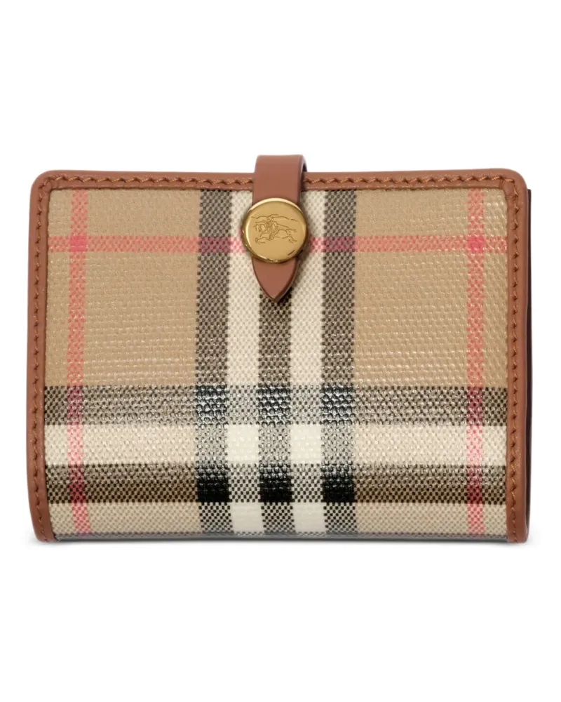 Burberry Check Visitenkartenetui - Nude Nude