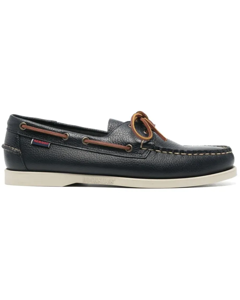 Sebago Portland Martellato Segelschuhe Blau