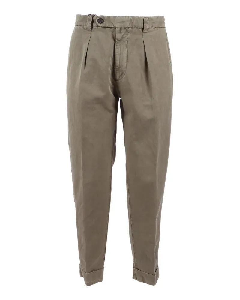 Berwich Plissierte Hose - Grün Grün