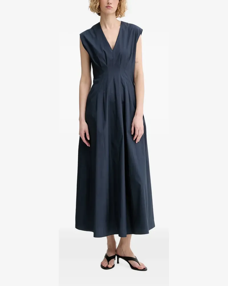 Rag & Bone pleated midi dress - Blau Blau