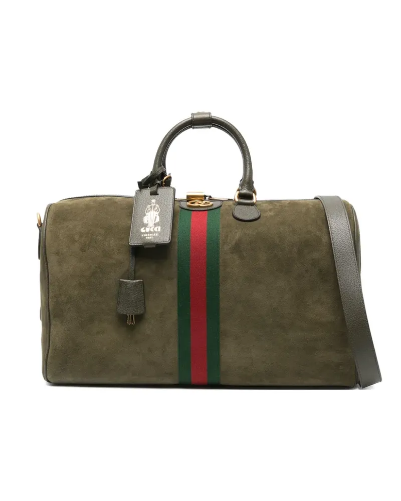Gucci Mittelgroße Savoy Reisetasche - Grün Grün