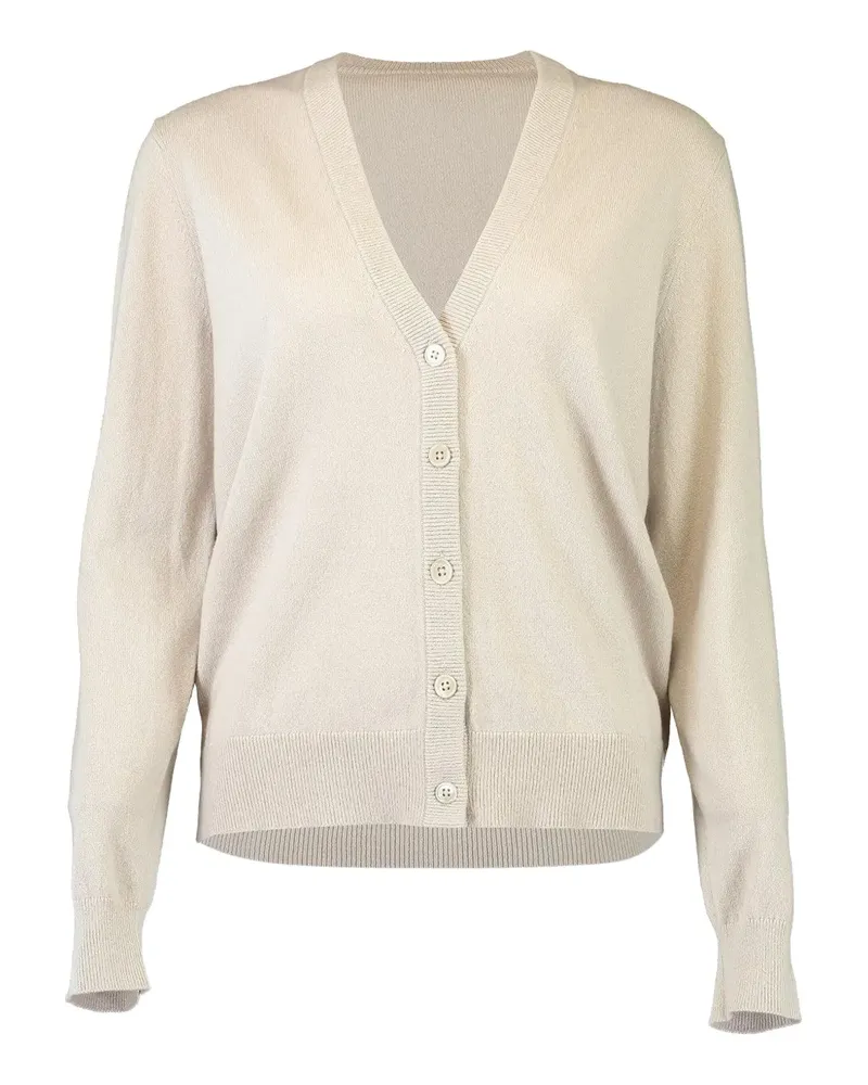 Michael Kors V-neck buttoned cardigan - Nude Nude