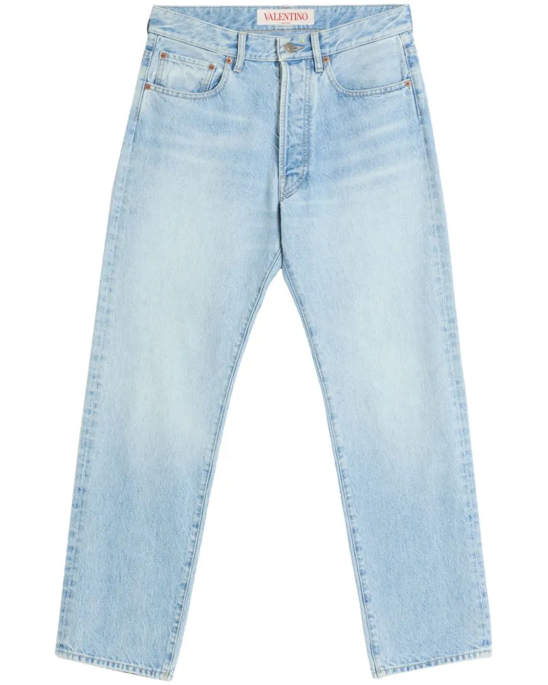Valentino Garavani Jeans mit geradem Bein - Blau Blau