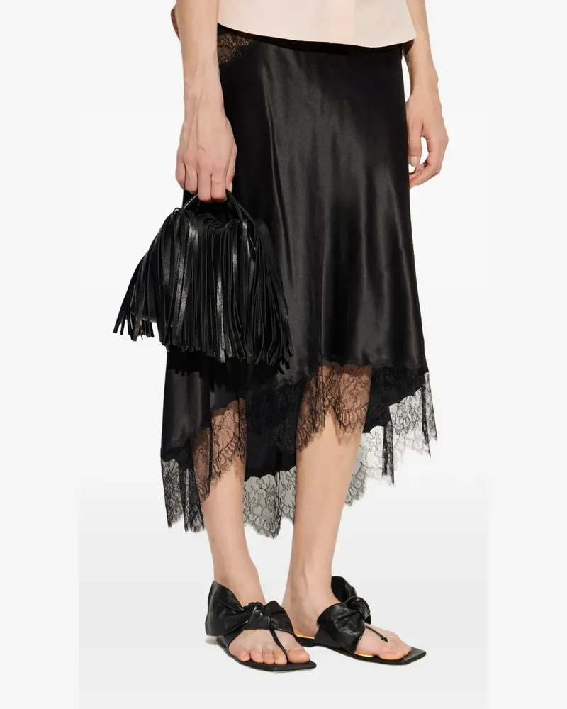 Givenchy Facet fringed tote bag - Schwarz Schwarz