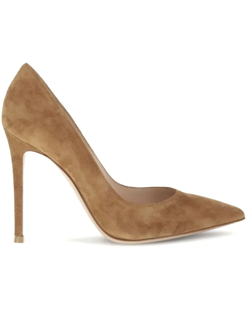 Gianvito Rossi Court Pumps 105mm - Braun Braun