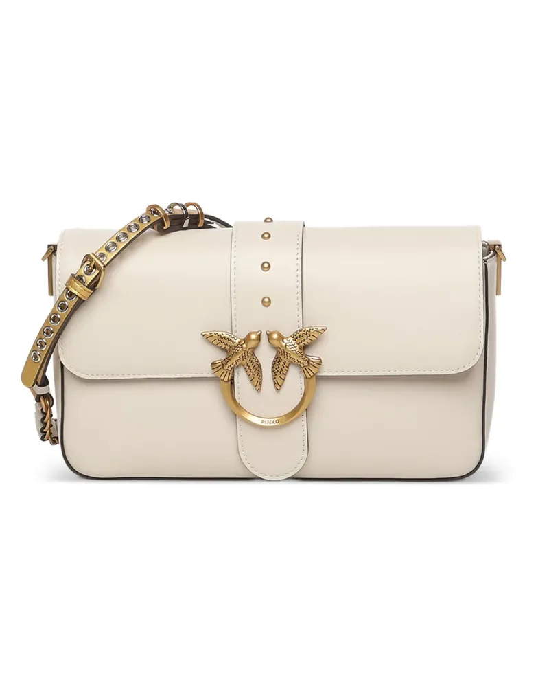 Pinko Mittelgroße Slouchy Schultertasche - Nude Nude