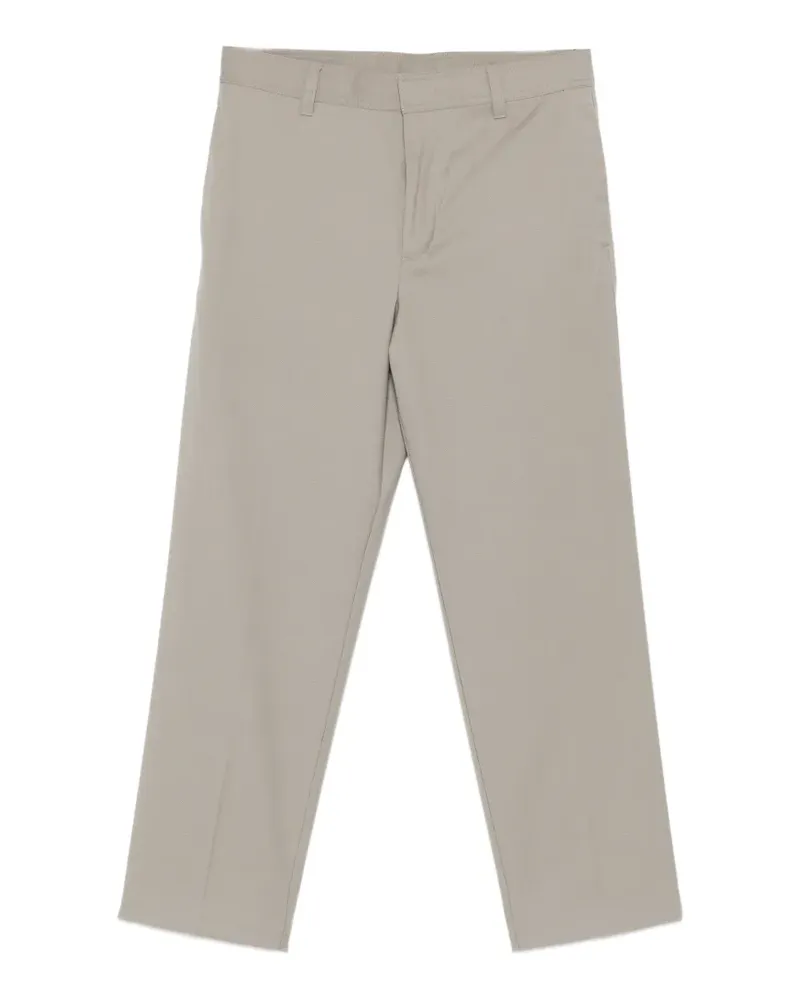 Emporio Armani virgin wool trousers - Nude Nude