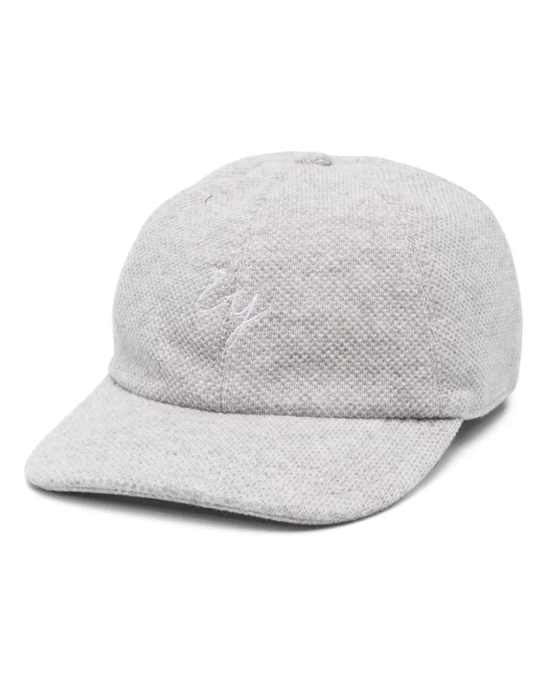 Eleventy Gestrickte Baseballkappe - Grau Grau