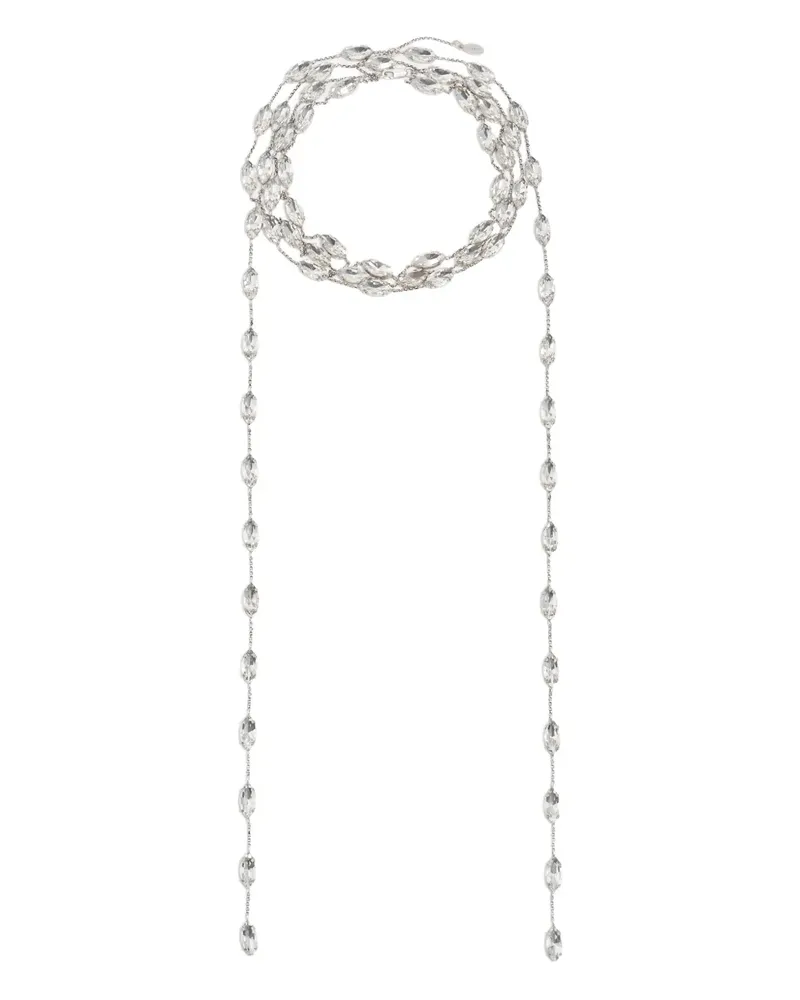 BIMBA Y LOLA Verzierte Halskette - Silber Silber