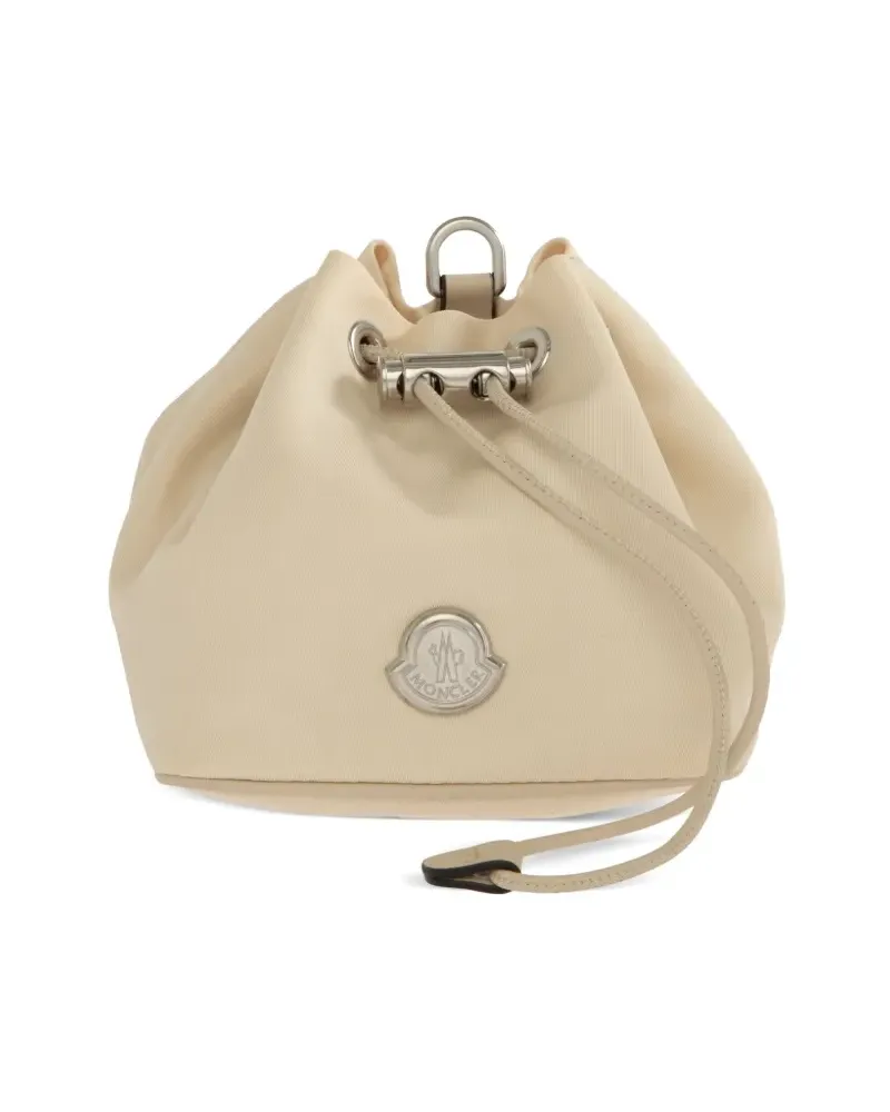 Moncler Beuteltasche mit Kordelzug - Nude Nude