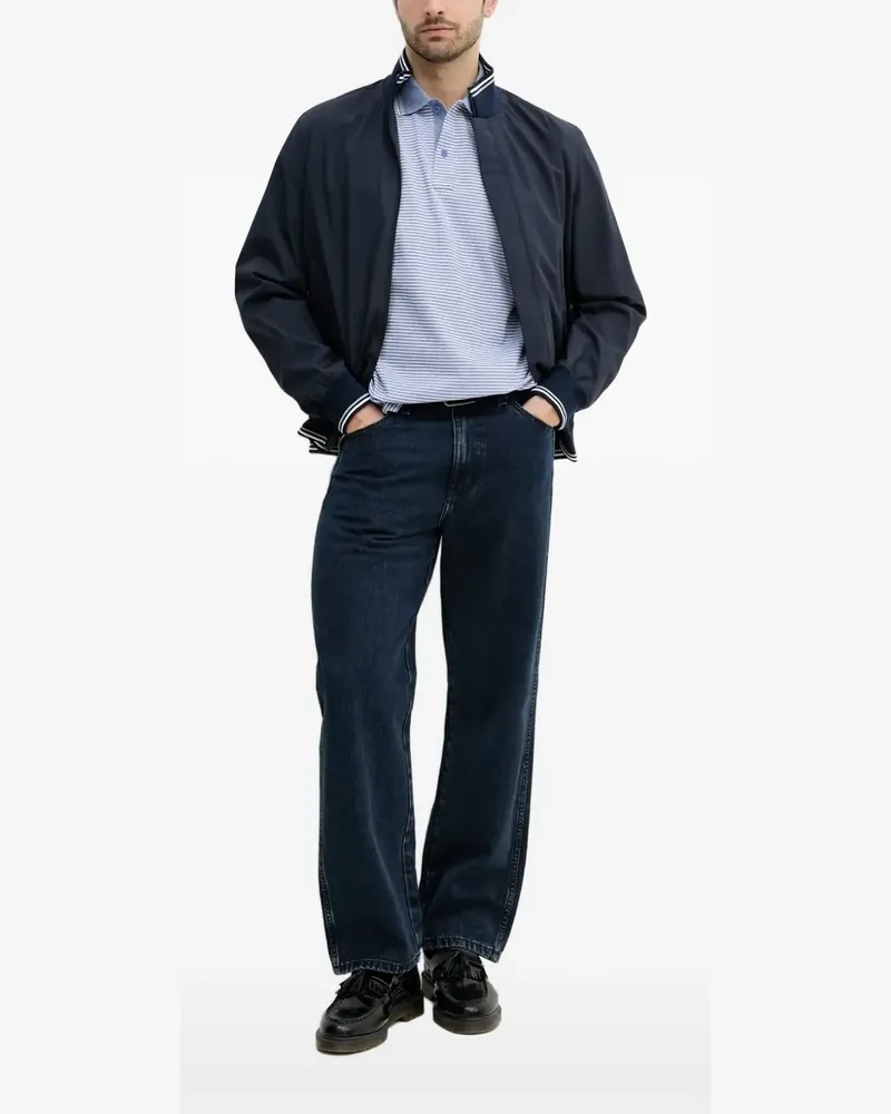 Paul & Shark Gestreiftes Poloshirt - Blau Blau