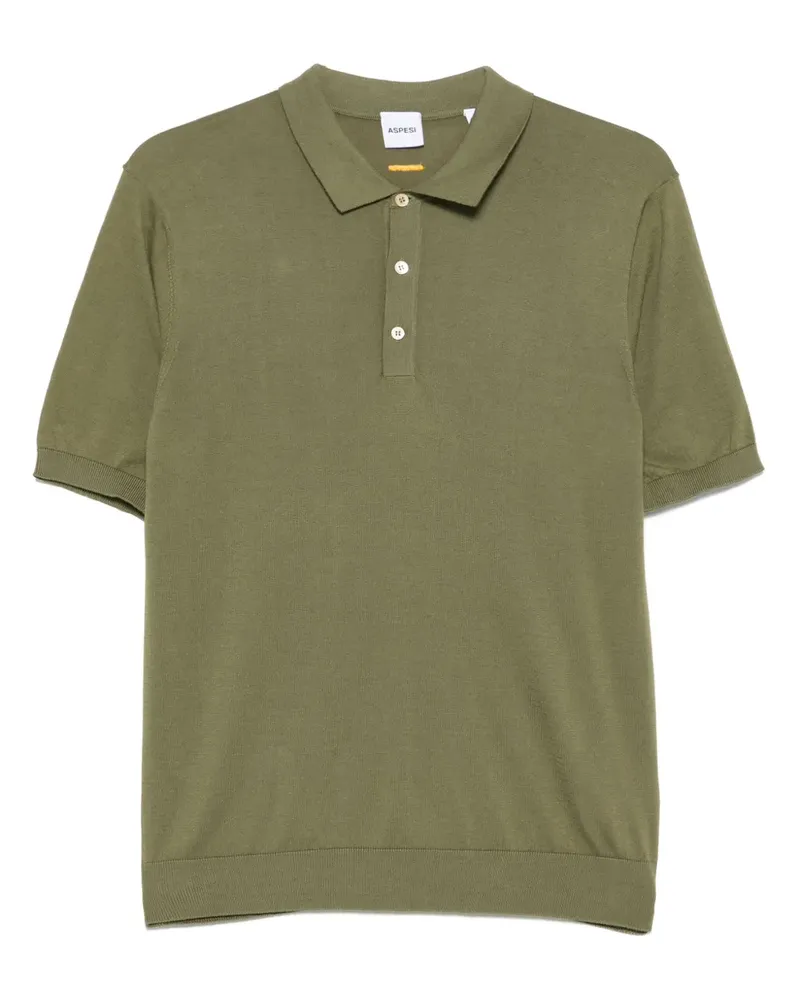ASPESI Klassisches Poloshirt - Grün Grün