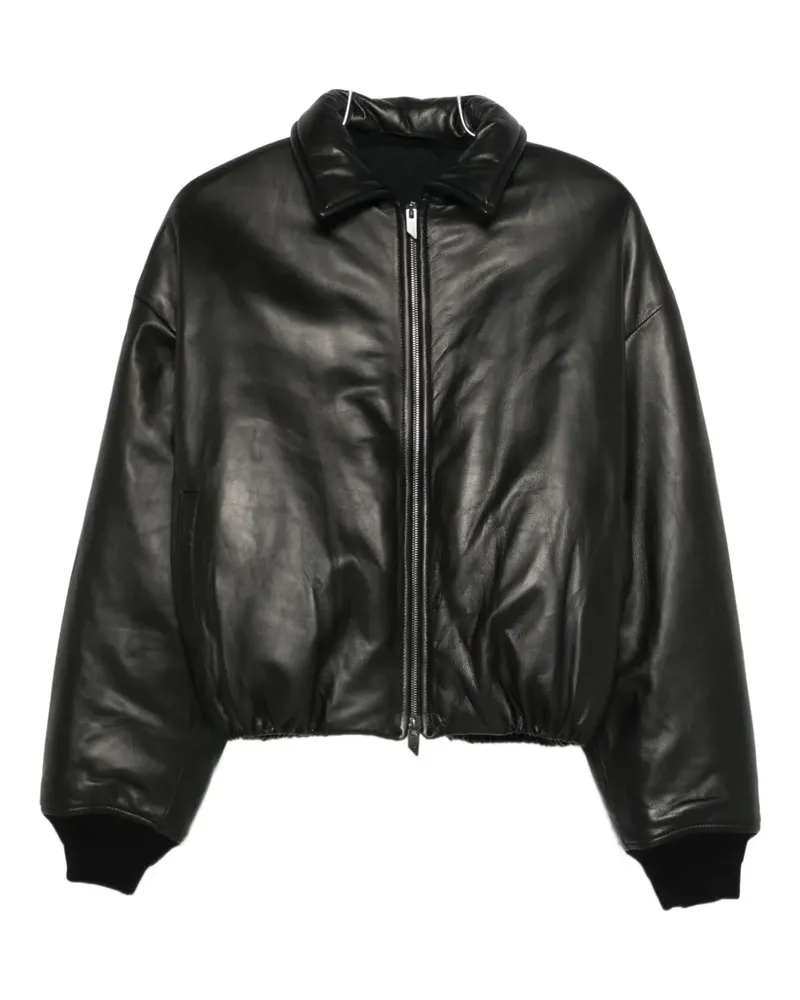 Salvatore Santoro zip-up jacket - Schwarz Schwarz