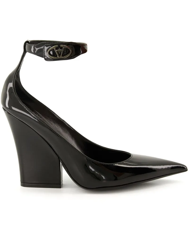 Valentino Garavani Pumps mit Knöchelriemen - Schwarz Schwarz