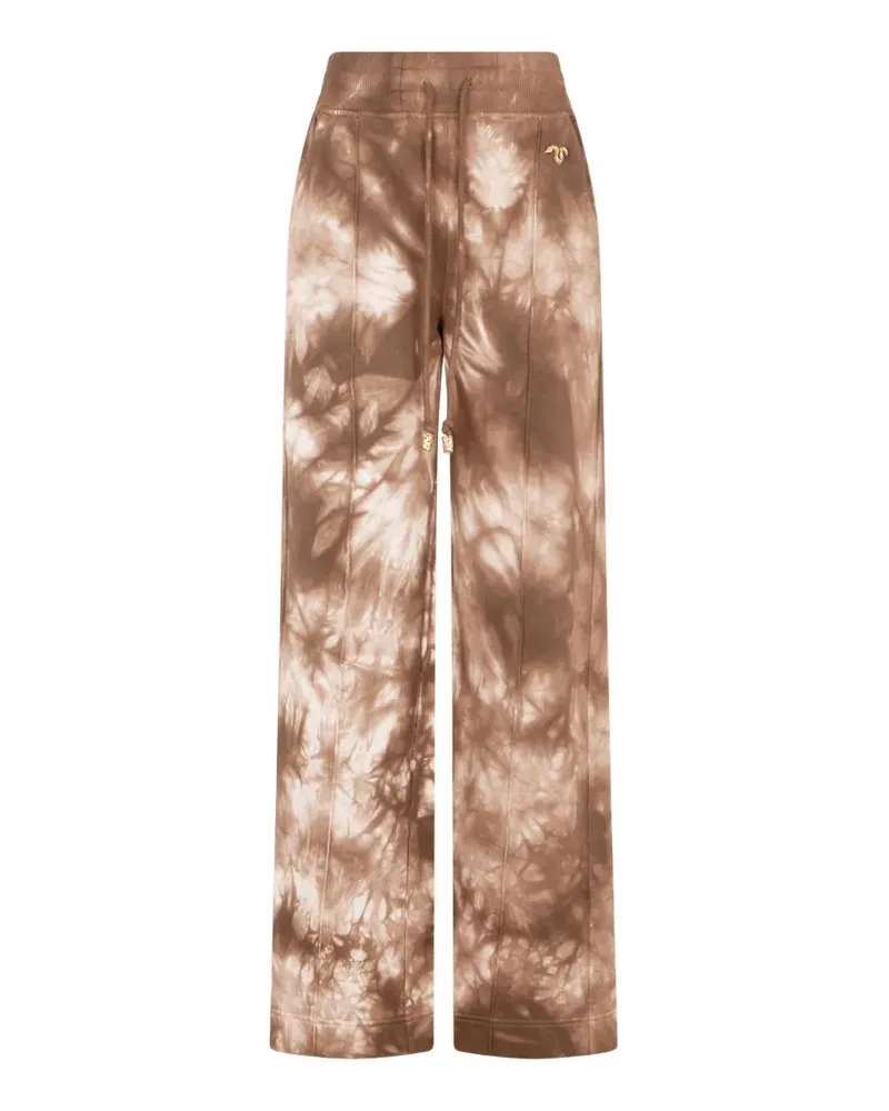 Roberto Cavalli Jogginghose mit Batikmuster - Braun Braun