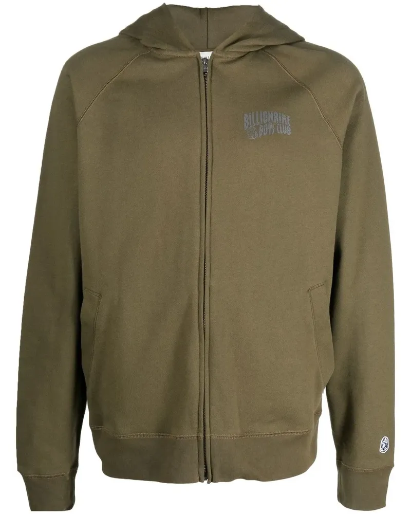 Billionaire Boys Club Kapuzenjacke mit Logo-Print - Grün Grün