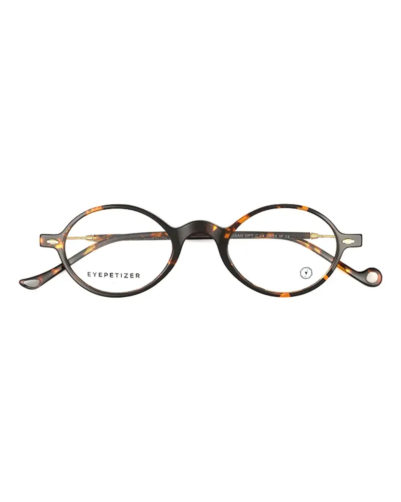 Eyepetizer Dosan Vista Brille mit ovalem Gestell - Braun Braun
