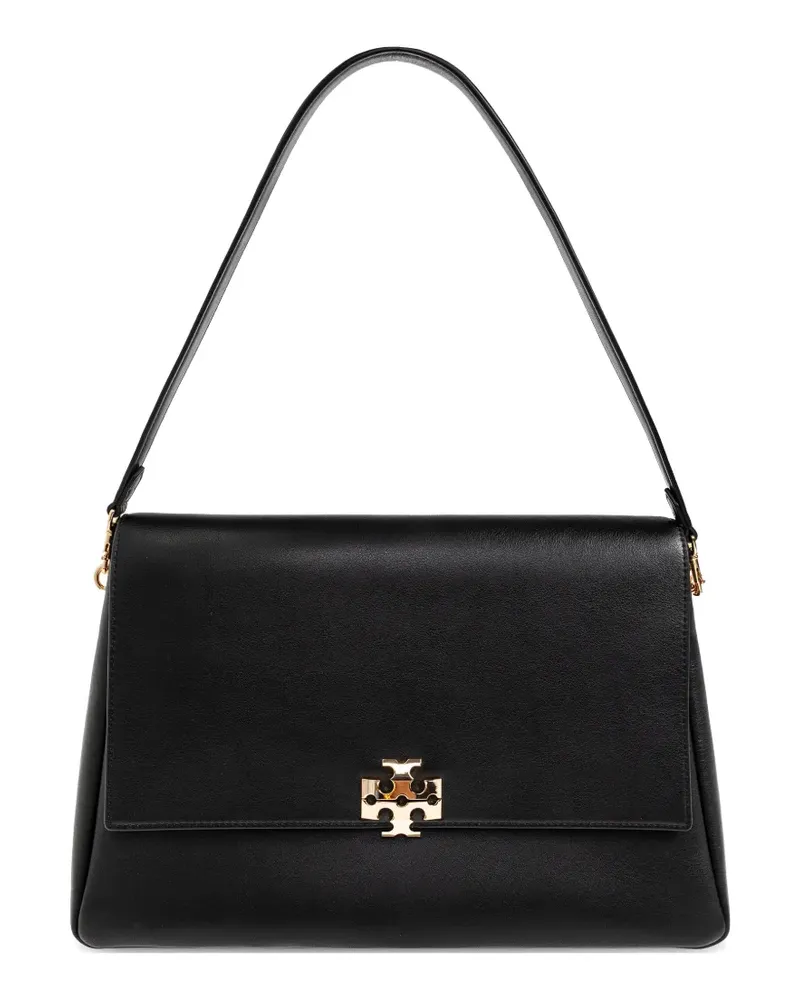 Tory Burch Shopper mit Logo-Schild - Schwarz Schwarz